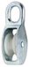DX® Katrol nylon wiel 08mm verzinkt