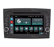 Op Fiat Doblò Autoradio Android GPS Bluetooth WiFi Dab USB Full HD Touchscreen Display 7" Easyconnect 8-Core Processor Stembediening