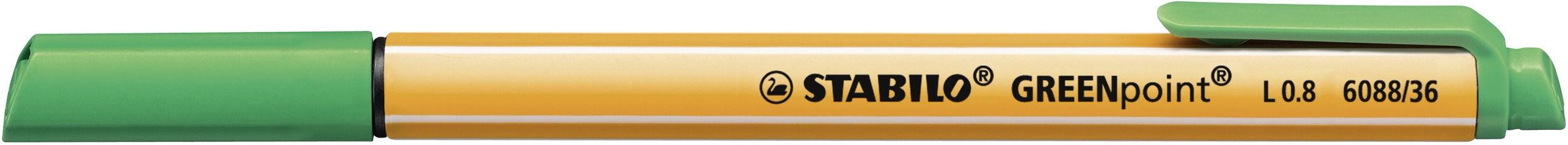 STABILO GREENpoint Fineliner - 0.8mm - Green