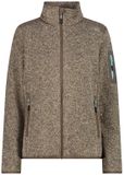 CMP Damesfleece met rits bruin XXXL