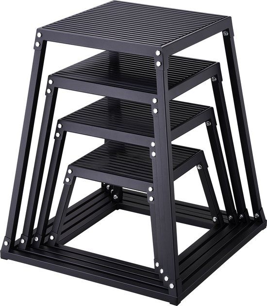 VEVOR 4-Delige Plyometrische Springboxen