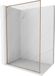 Mexen Kioto-XF L paroi de douche Walk-in avec cadre 90 x 202 cm, transparent 10 mm, cuivre brossé