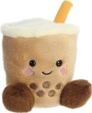 Palm Pals Aurora Palm Pals Milky Tea Boba Knuffel Bruin Pluche 11.5 cm