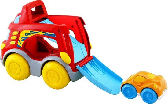 TinyToys Tommy Transporter en vrienden - vrachtwagen- Tiny Toys