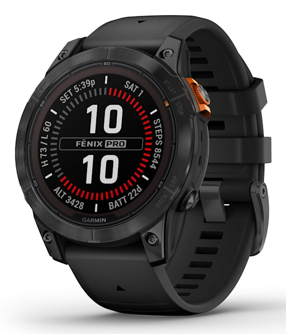 Garmin fēnix 7 Pro Solar Edition - 47mm Smartwatch - Black