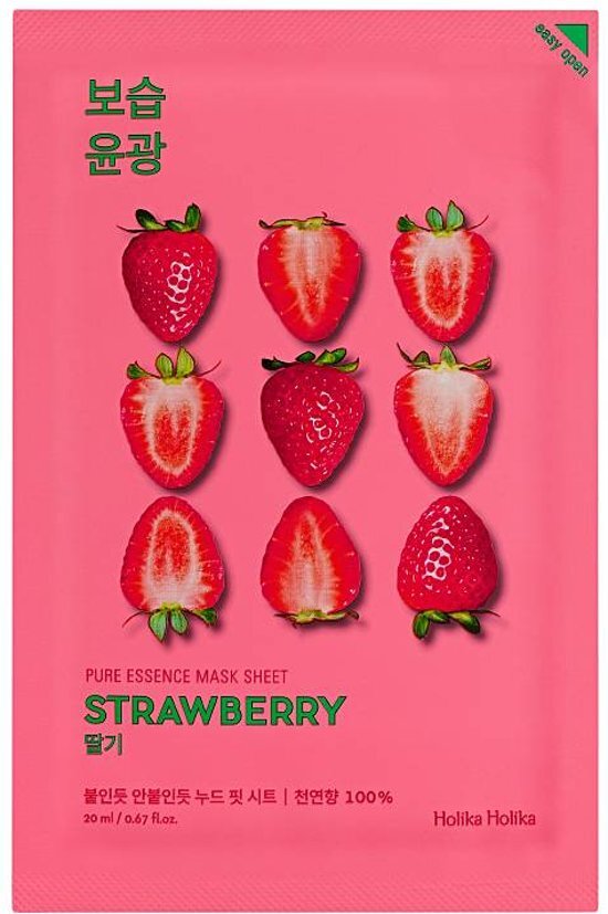 Holika Holika - Pure Essence Mask Sheet Strawberry