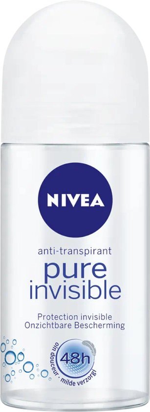 Nivea Deodorant - Roll-on Pure Invisible 50 ml