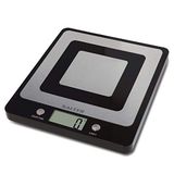 SALTER EVO Digitale keukenweegschaal, roestvrij staal, LCD-display, telescoopfunctie, metrisch of imperiale meting, gemakkelijk te reinigen