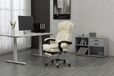 ActiveJet YK7416 Chaise de bureau et d'ordinateur Beige Cuir artificiel