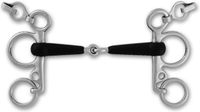 Stubben Stübben Pelham Rubber covered 13.5 | Rood | Paard