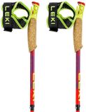 Leki Ultratrail FX.One SL Trailrunning Poles Carbon Bright Red / Violet / Neon Yellow