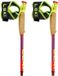 Leki Ultratrail FX.One SL Trailrunning Poles Carbon Bright Red / Violet / Neon Yellow