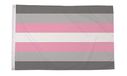 AZ FLAG Demigirl pride vlag 150x90 cm