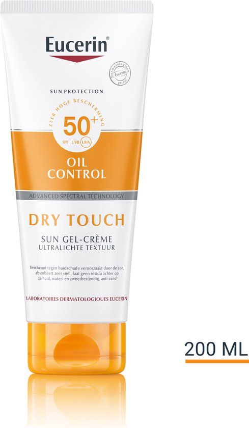 Eucerin Sun Sensitive Protect Gel-Crème Oil Control SPF 50+ - 200ml