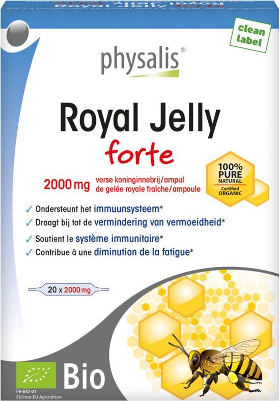 Physalis Royal Jelly Forte Bio Ampullen 20 Ampullen
