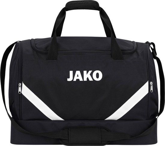 Jako Iconic Sporttas Met Bodemvak - Zwart