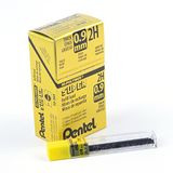 Pentel 509-2H Set van 12 potloden met 15 vullingen 0,9 mm 2H voor vulpotloden