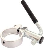 Merkloos Gransier Bike Parts Fietszadelpenklem - 34.9 mm - Met draaihevel en bout - Zilver