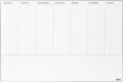Desq Weekplanner Desq 4321 Metaal Wit