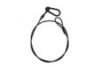 ALGAM LIGHTING Veiligheidskoorden 3 mm - 75 cm zwart - max. belasting 20 kg - 12 stuks