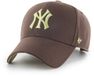 47Brand New York Yankees honkicap MLB Frog Skin Camo Under MVP Trucker Cap Unisex Volwassenen One size Bruin