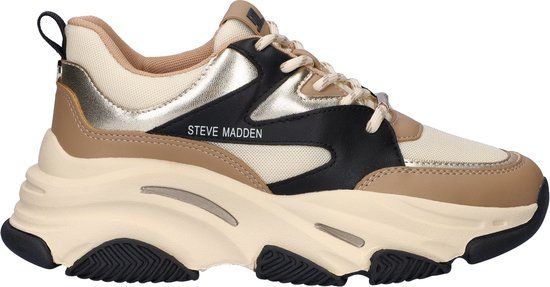 Steve Madden Progressive Sneakers - Dames - Beige - Maat 42