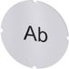 Siemens 3SU1900-0AB71-0AE0 3SU19000AB710AE0 Plaque d'insertion avec protection anti-rotation AB noir 10 pièce(s)