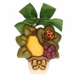 THUN Formella keramische pot met fruit en lieveheersbeestje kussen AMI