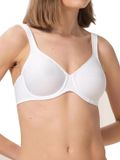 Triumph BH Modern Soft cotton W met beugel - Stevige katoenen bh - Voorgevormd - 105D - Wit