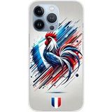 Apple iPhone 13 Pro Coq francais bedrukt siliconen hoesje