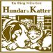 Målarbok med En Färg — Hundar & Katter