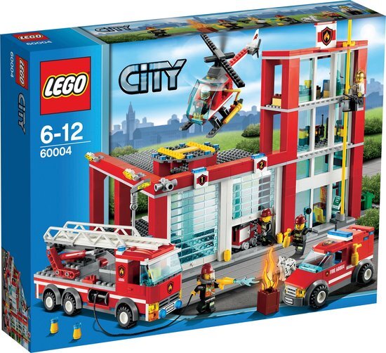 lego City Brandweerkazerne 60004