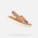 GEOX XAND 2.1S DAMES Sandalen - BEIGE/DONKERBEIGE