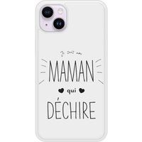 Apple Siliconen hoesje compatibel met iPhone 15 Plus Mom who rockt