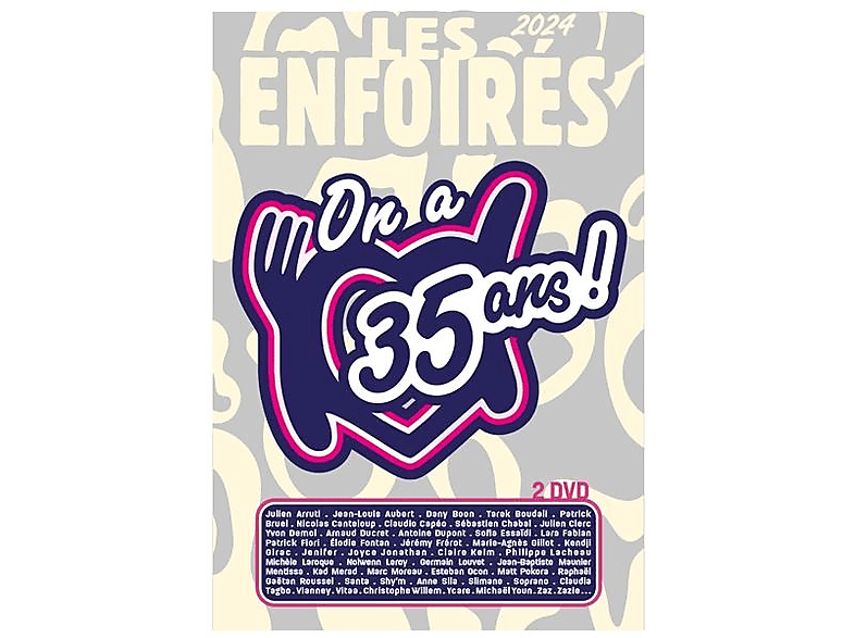 Les Enfoirés - Enfoirés2024 On A 35 Ans! Dvd
