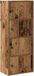 vidaXL Boekenkast bewerkt hout oud houtkleurig 40x24x102 cm