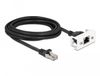 DeLOCK 87116 netwerkkabel Zwart, Wit 3 m Cat6a S/FTP (S-STP)