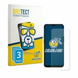 BROTECT Screenprotector 3 Stuks voor Blackview Wave 7C Beschermglas transparant