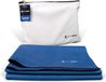 Seaport Reis Yoga Mat - Caoutchouc naturel, Antidérapant, 1 mm d'épaisseur, Pliable, Sac de transport inclus