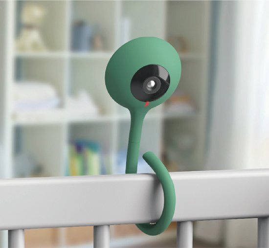 Rudolphy Babyfoon met camera, wifi en app - Groen