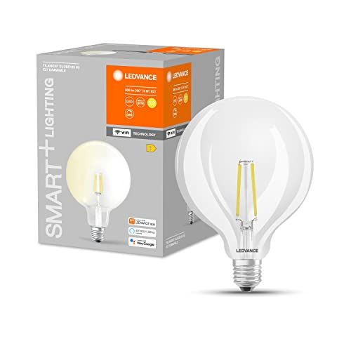 Ledvance SMART+ WiFi Globe Edison Dimbaar - Slimme LED-lamp - E27 - 4-pak