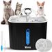 Vivex Fontaine à eau - Fontaine à eau pour chats et chiens - Incl. 6 filtres et outil de nettoyage - Silencieux