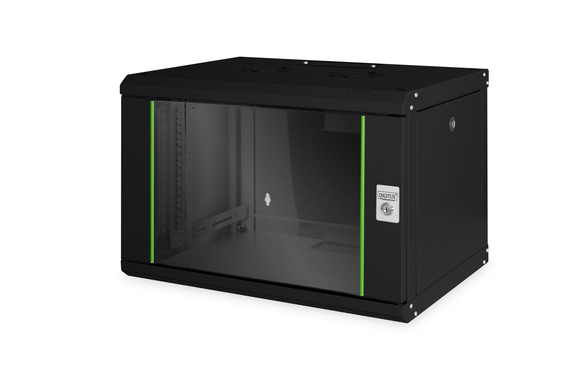 Digitus DN-19 07-U-SW - Stelling/Rack - Zwart
