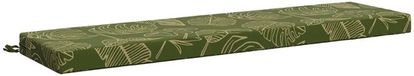 vidaXL Bankkussen SOEST 100% Polyester Blad Design 140 x 40 x 8 cm