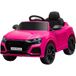 Audi Voiture Électrique Enfants Sous Licence Audi Rs Q8, Véhicule Électrique Avec Télécommande, Usb, Bluetooth, Rose