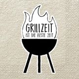 Riethmüller Servetten "Grillzeit ist die beste Zeit" 33cm x 33cm, 16 stuks