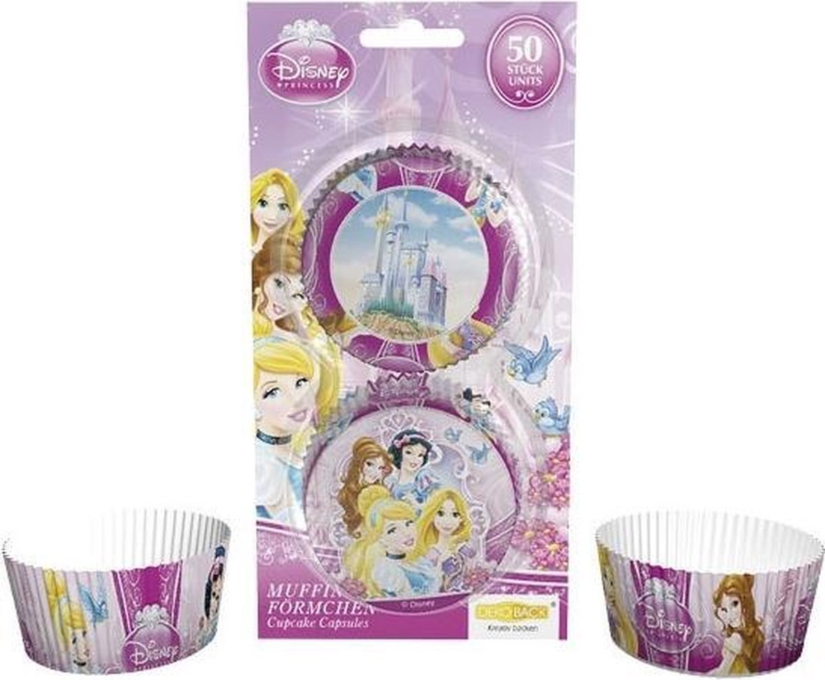 Dekoback DekobackCupcake bakvorm Princess 50 stuks