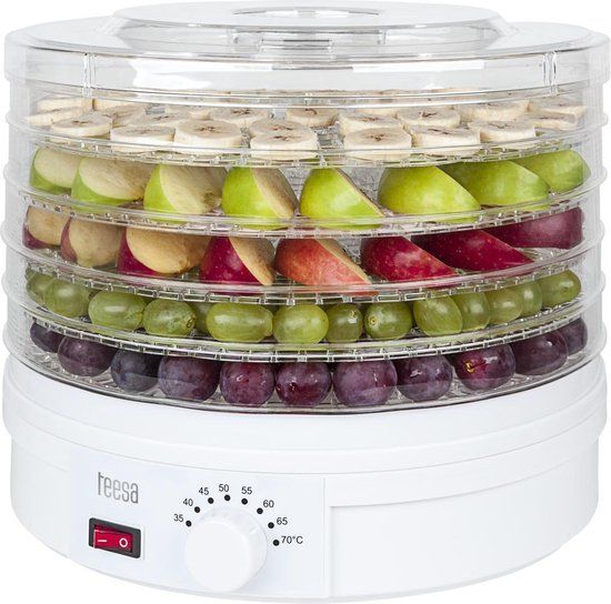 Teesa TSA3030 - Voedseldroger, 5 kg, wit