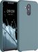 kwmobile telefoonhoesje voor Huawei Mate 20 Lite - Hoesje met siliconen coating - Smartphone case in arctisch blauw
