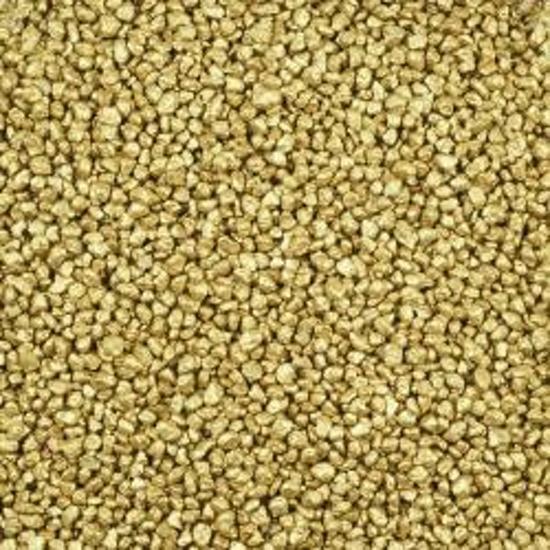 LalaShops Gekleurde Steentjes 4-6mm - GOUD - Bodembedekking voor Bloempotten en Plantenbakken - 1KG